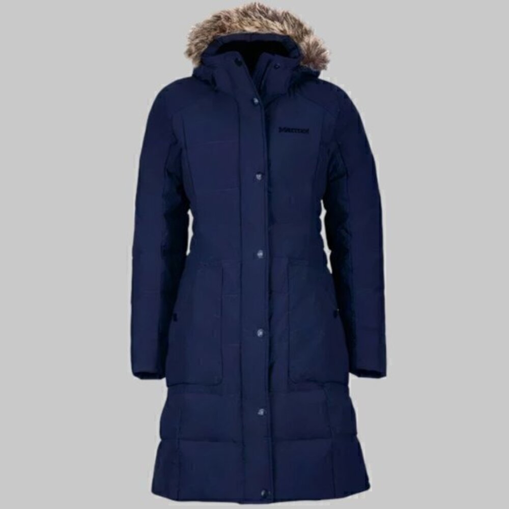 Marmot Women's Navy Parka Coat